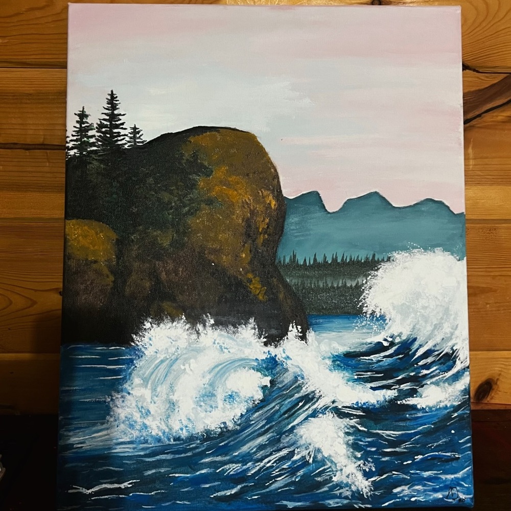 16”x20” original acrylic painting